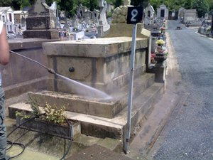 Monument avant restauration